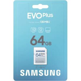 【サムスン SAMSUNG】サムスン SDXC 64GB MB-SC64K EVO Plus Class10 UHS-I U1 V10