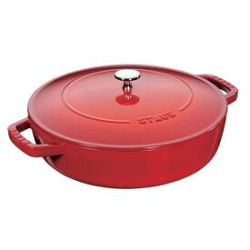 【ストウブ Staub】ストウブ ブレイザー ソテーパン 28cm チェリー 40511-474 Staub