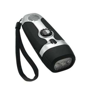 【カクセー】カクセー クロスフィールド ダイナモ LED ラジオ ライト XF-14