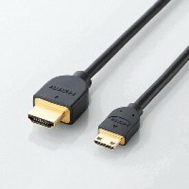 【エレコム(ELECOM)】HDMIケーブル Ver1.4 2.0m HDMI-Mini DH-HD14EM20BK