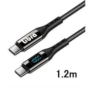 yLibrazLibra LBR-PDS100CC o͂ ttP[u 1.2m TYPE-C to TYPE-C 100WΉ