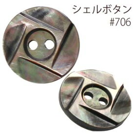 【日本紐釦貿易 Nippon Chuko】NBK シェルボタン 黒蝶貝 11.5mm IGA706-11 日本紐釦貿易