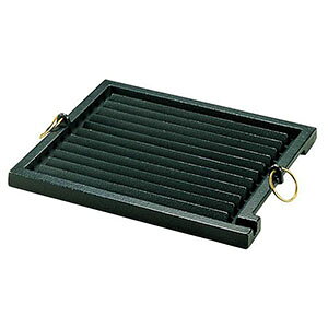 鉄鋳物角グリルパン 小 AGL06003