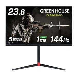 IIyO[nEX GreenHousezO[nEX GH-GLCC238AZ-BK Q[~Oj^[ 23.8C` 144Hz ubNysmtb-uz