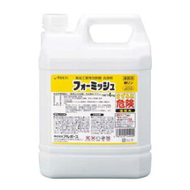 【アルボース】アルボース 食品工業用泡除菌 洗浄剤 フォーミッシュ 4kg