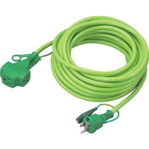 �y�g���X�R TRUSCO�z�g���X�R TPVS-10E GN �g���v���|�b�L�������R�[�h 10m �� 1�{ TRUSCO