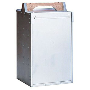 【アカオアルミ AKAO】アカオアルミ アルミ 出前箱 縦4段