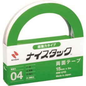 【ニチバン NICHIBAN】ニチバン NW-U15 両面テープ ナイスタック超強力タイプ 15mmX2m