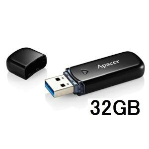 【Apacer】Apacer USBメモリ AP32GAH355B-1 USB 3.2 Gen 1 32GB