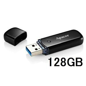 【Apacer】Apacer USBメモリ AP128GAH355B-1 USB 3.2 Gen 1 128GB