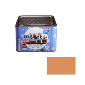 【アサヒペン】アサヒペン 水性多用途カラー 5L ラフィネオレンジのサムネイル