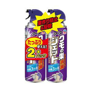 【アース製薬 EARTH】アース クモの巣 消滅ジェット 450mL 2本パック