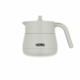 【サーモス THERMOS】サーモス 真空断熱 ティーポット 450ml ライトグレー TTE-450LGY THERMOS