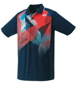 【ヨネックス YONEX】ヨネックス メンズ レディース テニス ゲームシャツ 10530 ネイビーブルー 019 SS