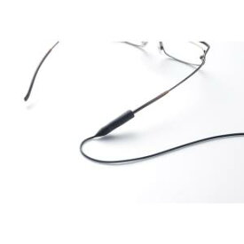 【名古屋眼鏡】名古屋眼鏡 カラーシリコンチェーン 9010-01 ブラック 0990100001