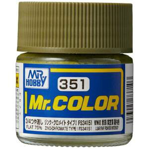 【GSIクレオス】ミスターホビー C351 Mr.カラー 飛行機模型用カラー ジンク クロメイト タイプI FS34151 GSI クレオス