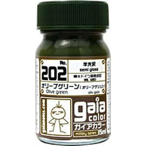 【ガイアノーツ】ガイアノーツ 33202 ミリタリーカラー 202 オリーブグリーン 15ml