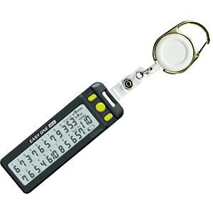 �y�^�o�^ Tabata�z�^�o�^ �f�W�^���X�R�A�J�E���^�[ EASY ONE PLUS �u���b�N BK GV0906