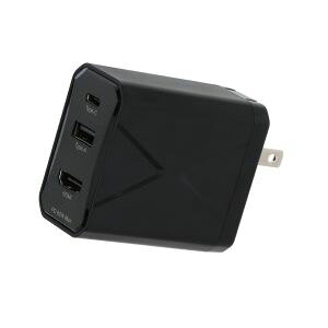 yO[nEX GreenHousezO[nEX GH-ACU3PA-BK HDMIo͕t 60+5W ACA_v^ 2mP[ut SwitchΉ ubN