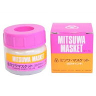【福岡工業】ミツワ マスケットインキ 白ヌキンインキ 45ML 福岡工業