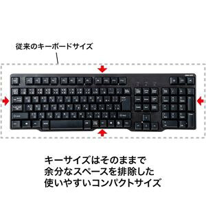�y�T�����T�v���C SANWA SUPPLY�z�T�����T�v���C SKB-L1UBKN USB�L�[�{�[�h