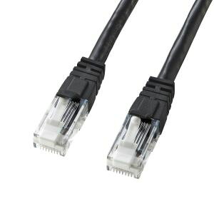 �y�T�����T�v���C SANWA SUPPLY�z�T�����T�v���C KB-T6TS-01BKN LAN�P�[�u�� �ߐ܂�h�~�J�e�S��6