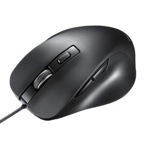 �y�T�����T�v���C SANWA SUPPLY�z�T�����T�v���C MA-YB518BK �L���u���[ LED�}�E�X 5�{�^��