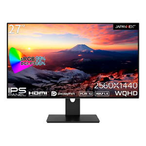 ���������I�I�y�W���p���l�N�X�g JAPANNEXT�zJAPANNEXT JN-27i4FLQR ���j�^�[ 27�C���`�ysmtb-u�z