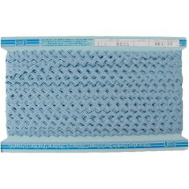 【日本紐釦貿易 Nippon Chuko】NBK アクリル 山道テープ 巾約5mm×30m巻 水色 DAI116-9225-051 日本紐釦貿易