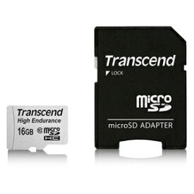 【トランセンド Transcend】トランセンド マイクロSDHC 16GB TS16GUSDHC10V Class10 高耐久 MLC ドラレコ向け microsdカード