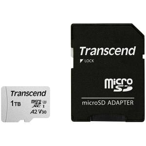 ygZh TranscendzgZh TS1TUSD300S-A }CNSD microSDXCJ[h 1TB UHS-I U3 A2 Transcend