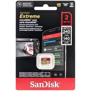 yTfBXN SanDisk COpbP[WzTfBXN }CNSDXC 2TB SDSQXAV-2T00-GN6MN Extreme Class10 UHS-I U3 V30 A2