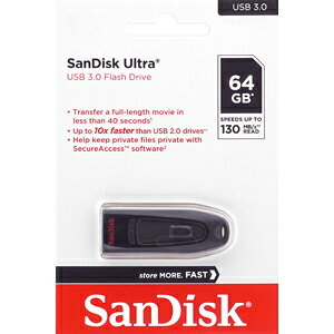 yTfBXN SanDisk COpbP[WzTfBXN USB 64GB SDCZ48-064G-U46 USB3.0Ή