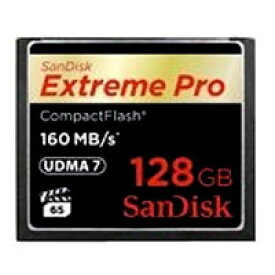 【サンディスク SanDisk 海外パッケージ】サンディスク CFカード 128GB SDCFXPS-128G-X46 ExtremePro コンパクトフラッシュ