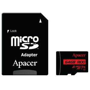 yAyCT[ ApacerzApacer AP64GMCSX10UB-R microSDXC 64GB UHS-I U1 NX10 A_v^t }CNSD [J[ۏ5N