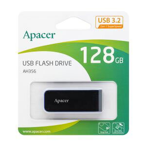 yApacerzApacer USB AP128GAH356B-1 USB 3.2 Gen 1 128GB