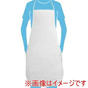 【カヴァーワーク COVER WORK】カヴァーワーク FT-903-2P 不織布 エプロン 2枚入り 白 F