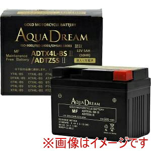 IIyAQUA DREAMzAQUA DREAM ADTX4L-BSII/ADTZ5SII oCNpobe[ GOLD Motorcycle Battery [J[ s kCꗣsysmtb-uz