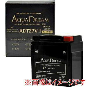 ���������I�I�yAQUA DREAM�zAQUA DREAM ADTZ7VII �o�C�N�p�o�b�e���[ GOLD Motorcycle Battery �t���[�d�ς� ���[�J�[���� ����s�� �k�C�����ꗣ���s�ysmtb-u�z