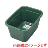 【トンボ TONBO】トンボ 角型タライジャンボ 水抜き栓付 60型 モスグリーン