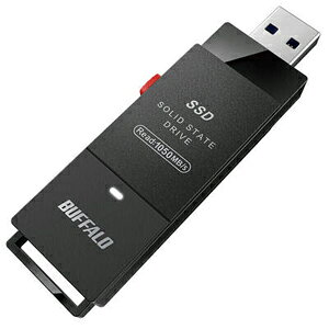 yobt@[ BUFFALOzobt@[ SSD-SCH2.0U3BA/D PCΉ USB3.2 Gen2 TV^ XeBbN^ TypeCt