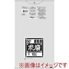 【サニパック】日本サニパック L93V バイオマスプラ10%配合ゴミ袋90L透明0.05mm