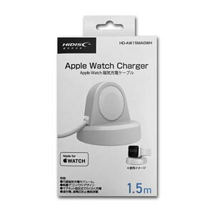 �y�n�C�f�B�X�N HI DISC�z�n�C�f�B�X�NHD-AW15MAGWH Apple Watch�`���[�W���[ �P�[�u��1.5m