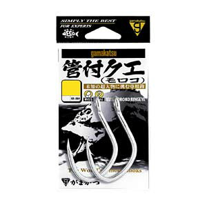 【がまかつ Gamakatsu】がまかつ 管付クエ モロコ 銀 32号 68-884