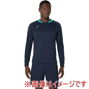 �y�A�V�b�N�X asics�z�A�V�b�N�X 2101A304 PRACTICE LS TOP �~�b�h�i�C�g S