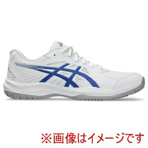 yAVbNX ASICSzAVbNX 1041A483 COURT SLIDE 4 WHITE/DARK COBALT 26.5cm