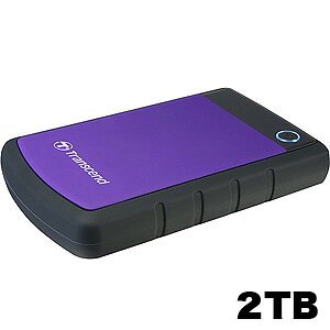 ygZh TranscendzgZh TS2TSJ25H3P Ot |[^uHDD ϏՌ 2TB USB3.1 Gen1 p[v n[hfBXN