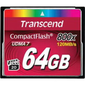 【トランセンド Transcend】トランセンド TS64GCF800 CF 64GB 800倍速 コンパクトフラッシュ Transcend