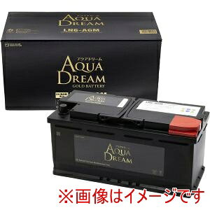 �yAQUA DREAM�zAQUA DREAM GB LN6-AGM �A���ԗp DIN�K�i ���B�Ԏd�l �A�C�h�����O�X�g�b�v�ԑΉ� �o�b�e���[ GOLD BATTERY AGM�^�C�v �����i