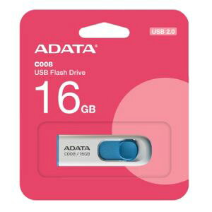 �y�G�C�f�[�^ ADATA�zADATA AC008-16G-RWE-I USB 2.0 16GB ���[�J�[�ۏ�5�N
